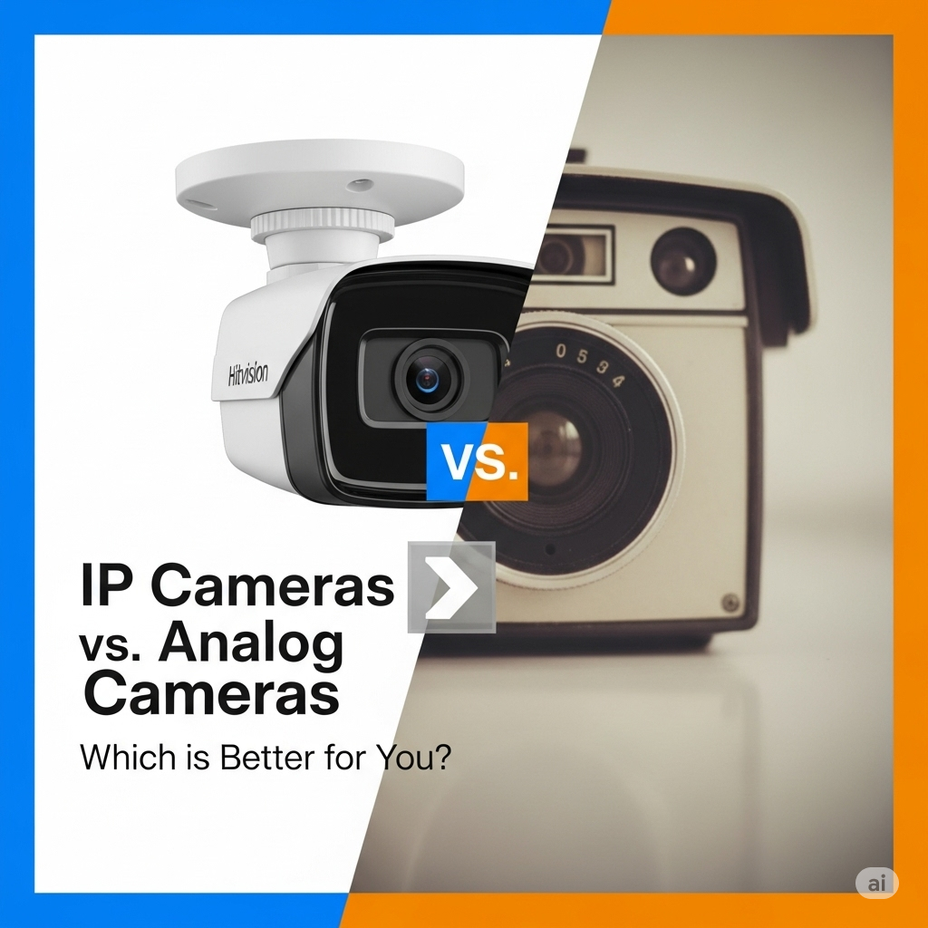 Imagen del artículo: Cámaras IP vs. cámaras analógicas: ¿cuál es mejor para ti?